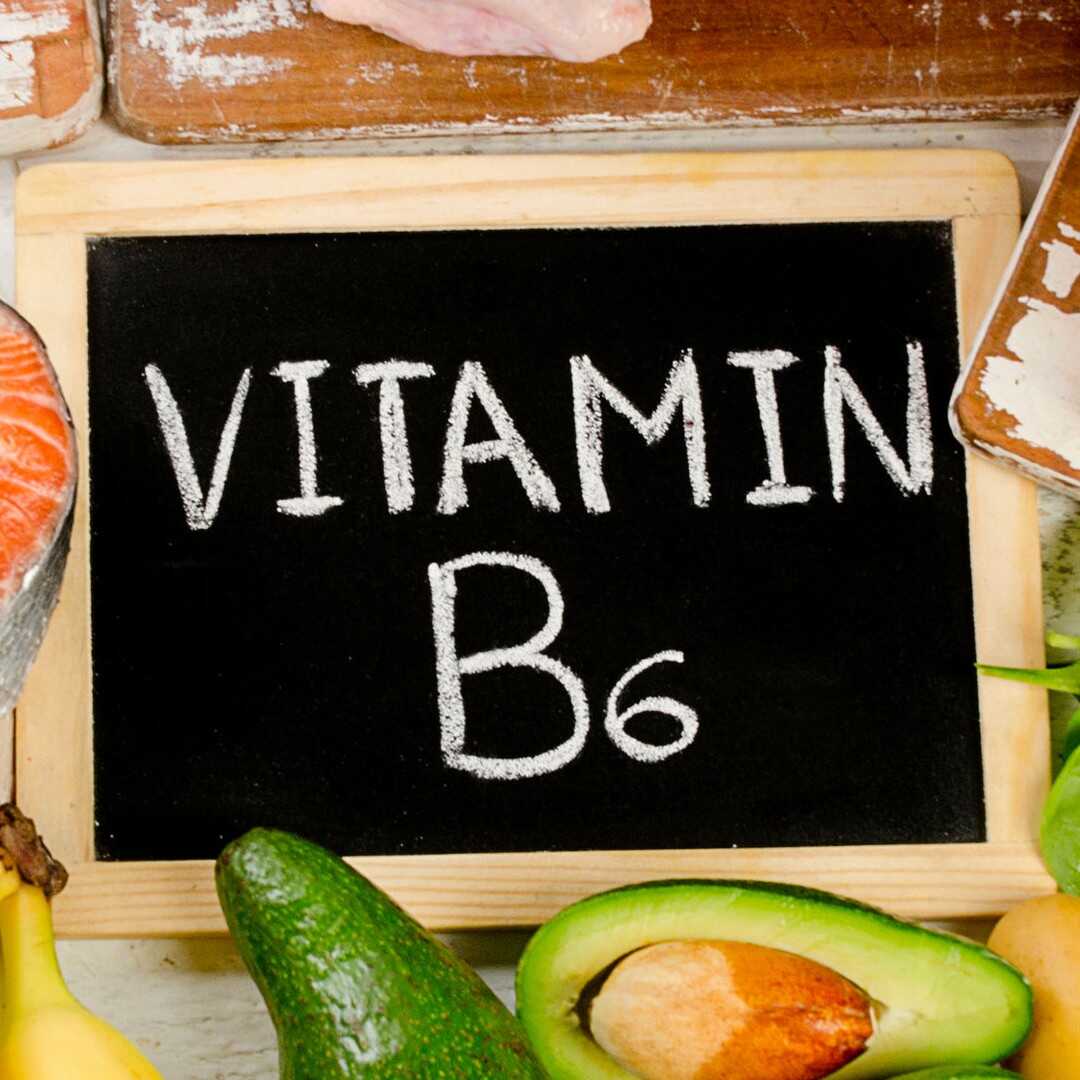 B6 Vitamini resmi